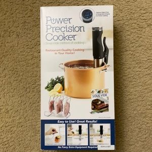 Power Precision Cooker Sous Vide New